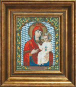 Набор для вышивания «Чарівна Мить» Б-1038 Икона Божьей Матери Избавительница,17,5*21,6 см (арт. Б-1038)