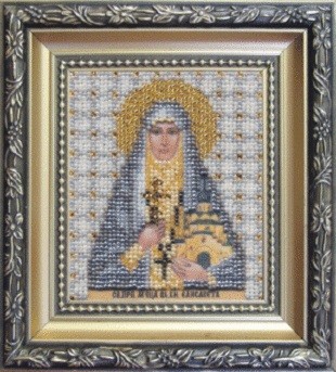 Икона Святая преподобная мученица Елисавета (арт. Б-1071)