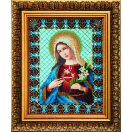 Набор для вышивания «Чарiвна Мить» Б-1232 Непорочное сердце Марии 24*31 см. (арт. Б-1232)