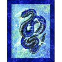 Чаривна Мить Б-654 Набор для вышивания «Чарiвна Мить» Б-654 Змея, 19*25,5 см 