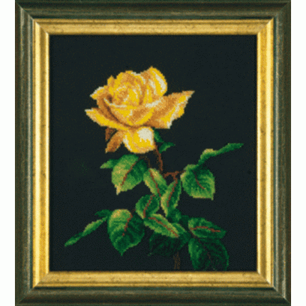 Набор для вышивания «Чарівна Мить» Б-714 "Золотая роза" 23*27 см. (арт. Б-714)