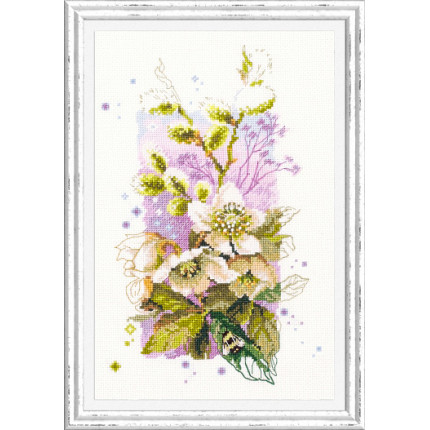 Набор для вышивания "Чудесная Игла" 100-104 "Морозник" 14 х 23 см (арт. 100-104 "Морозник")