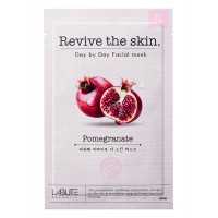 COSM CO CM105 Тканевая маска для лица с экстрактом граната "Revive the skin" LABUTE CM105 