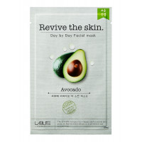 COSM CO CM106 Тканевая маска для лица с экстрактом авокадо "Revive the skin" LABUTE CM106 