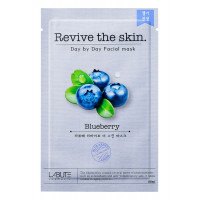 COSM CO CM109 Тканевая маска для лица с экстрактом черники "Revive the skin" LABUTE CM109 
