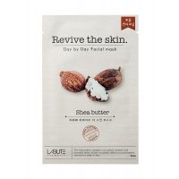 COSM CO CM110 Тканевая маска для лица с маслом ши "Revive the skin" LABUTE CM110 