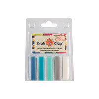 Craft&Clay CCL "Craft&Clay" Набор полимерной глины CCL 5 цв. 05 Каникулы на море 