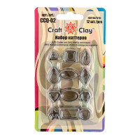 Craft&Clay CCQ-02 "Craft&Clay" Набор каттеров CCQ-02 