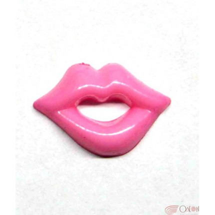 Губы пластиковые  18 х 12 мм,1 шт., розовый (арт. ВА-00016022)