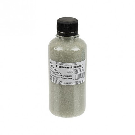 Cтеклянный гранулят  0,8-1,2 мм, бутылка (арт. LGP-01)