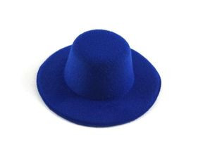 Шляпа круглая (10 см) ,цв. синий (арт. 26188)