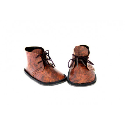 Ботиночки для кукол, , пара (коричневые) (арт. 23378)