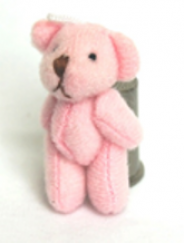 Игрушка. Мишка плюшевый, розовый (арт. 23016)