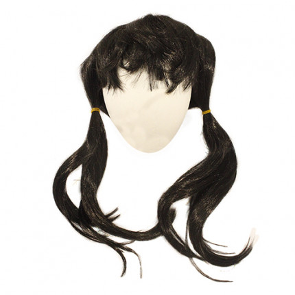 Волосы для кукол (хвостики), цвет - черные (арт. 7708434)