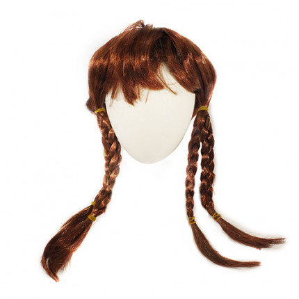 Волосы для кукол (косички), цвет - рыжие (арт. 7708435)