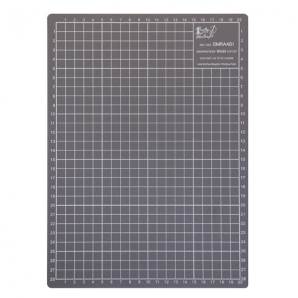 Двусторонний мат для резки CRAFTY TAILOR, А4 (22х30х0,3 см) (арт. DMRA401)