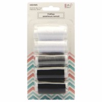 CRAFTY TAILOR NSHN5 Набор полиэстеровых швейных нитей Crafty Tailor, 5 катушек по 200м NSHN5 