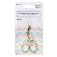 CRAFTY TAILOR Ножницы для творческих работ Цапельки "Crafty tailor" NR-08, 8,8см Ножницы Crafty tailor NR-08 'цапельки' для творческих работ, 8,8 см 