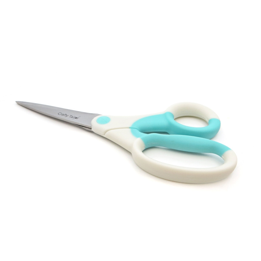 Ножницы для хобби "Crafty tailor" NR-05, 21,5см (пластиковые ручки с цветными резиновыми вставками) (арт. NR-05)