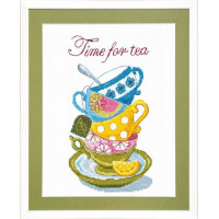 Crystal Art Набор для вышивания Crystal Art® ВТ-0005 Time for tea Набор для вышивания Crystal Art® ВТ-0005 Time for tea 