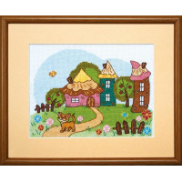 Crystal Art Набор для вышивания Crystal Art® ВТ-0010 Ранняя прогулка Набор для вышивания Crystal Art® ВТ-0010 Ранняя прогулка 