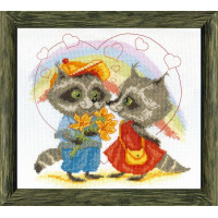 Crystal Art Набор для вышивания Crystal Art® ВТ-0040 Первая любовь Набор для вышивания Crystal Art® ВТ-0040 Первая любовь 