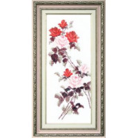Crystal Art Набор для вышивания Crystal Art® ВТ-0053 Этюд с красными розами Набор для вышивания Crystal Art® ВТ-0053 Этюд с красными розами 