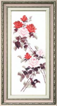 Набор для вышивания Набор для вышивания Crystal Art® ВТ-0053 Этюд с красными розами Набор для вышивания Crystal Art® ВТ-0053 Этюд с красными розами
