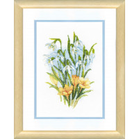 Crystal Art Набор для вышивания Crystal Art® ВТ-0060 Весенний букет Набор для вышивания Crystal Art® ВТ-0060 Весенний букет 
