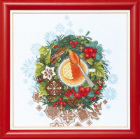 Crystal Art Набор для вышивания Crystal Art® ВТ-0079 Рождественский чай Набор для вышивания Crystal Art® ВТ-0079 Рождественский чай 