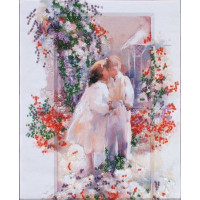 Design Works 2450 Комплект для вышивания бисером Design Works Crafts 2450 серия Bead Point  Секрет 21х25 см 