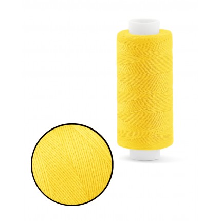 Нитки швейные DOR-TAK 40/2, 400 ярд желтый 112 (арт. НИД-66-8-42000.112)