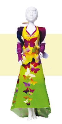 Набор для изготовления игрушки "DressYourDoll" Одежда для кукол №2 S212-0802 Mary Butterfly