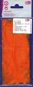 Перья марабу, цвет оранжевый (арт. 1004316)