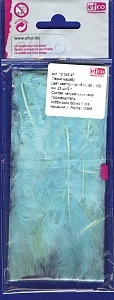 Перья марабу, цвет светло-голубой (арт. 1004347)