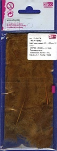 Перья марабу, цвет коричневый (арт. 1004379)