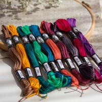Finca Набор мулине №10 Финка, хлопок, пасма (10 шт. х 8 м) Набор мулине №10 Финка, хлопок, пасма (10 шт. х 8 м) 