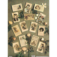 Finmark 23 A4-023 Gr P/Cards W/ Pk Roses 