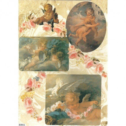Декупажная карта "Франсуа Буше 1703-1770" (арт. AZ081)