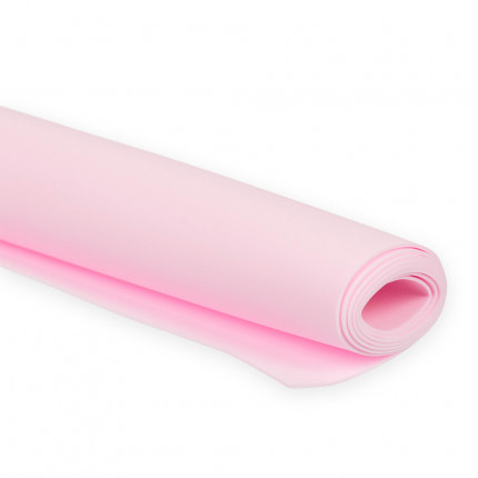 Пластичная замша EVA  1 мм 60 x 70 см ± 3 см 13 Светло-розовый (арт. EVA)
