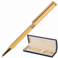 GALANT 140527 Ручка подарочная шариковая GALANT "Stiletto Gold", тонкий корпус, золотистый, золотистые детали, пишущий узел 0,7 мм, синяя, 140527 