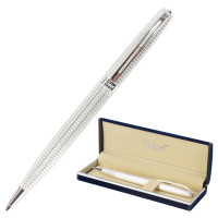 GALANT 140962 Ручка подарочная шариковая GALANT "Royal Platinum", корпус серебристый, хромированные детали, пишущий узел 0,7 мм, синяя, 140962 
