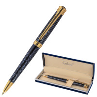 GALANT 143512 Ручка подарочная шариковая GALANT "TRAFORO", корпус синий, детали золотистые, узел 0,7 мм, синяя, 143512 