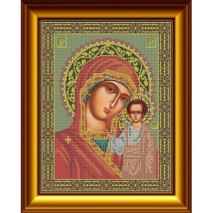 Набор для вышивания И 002 Икона Божией Матери Казанская