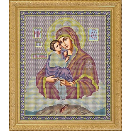 Набор для вышивания И 014 Икона Божией Матери Почаевская