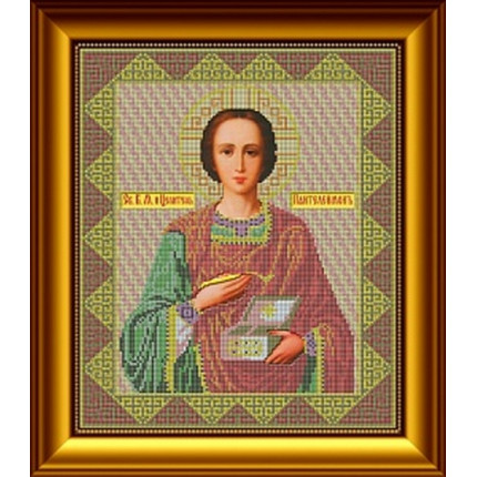 Набор для вышивания И 017 Икона Пантелеймон Целитель