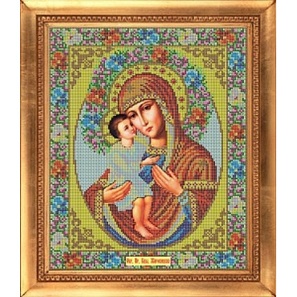Набор для вышивания И 022 Икона Божией Матери Жировицкая