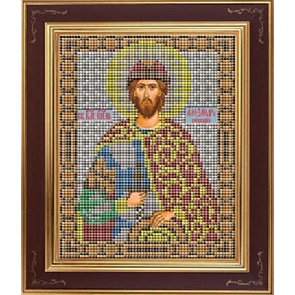 Набор для вышивания М 201 Икона Св. Благоверный Князь Александр Невский