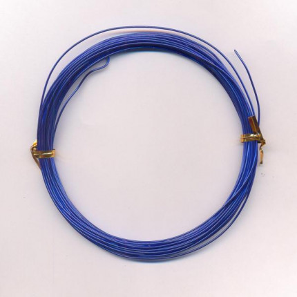 Проволока для плетения "Gamma" AW-1, d 1мм, 10 м, №09 синий (арт. 00000034366)