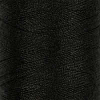 Швейные нитки (полиэстер) 40/2 Gamma 183 м 200 ярдов Цвет 001 черный